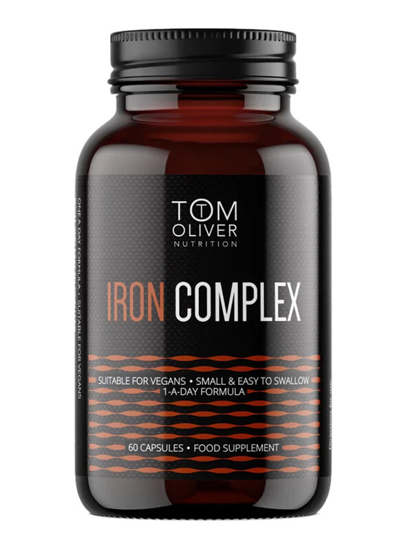 

Tom Oliver Iron Complex Supplement, 60 Capsules