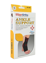 Super Ortho Compression Elastic Ankle, XX-Large, A9 004, Black/Red