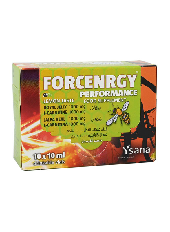 

Forcenrgy Performance Drinkable Vials Food Supplements, 10 Pieces x 10ml