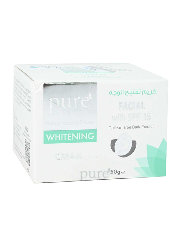 Pure Beauty Whitening Facial Cream SPF15, 50gm
