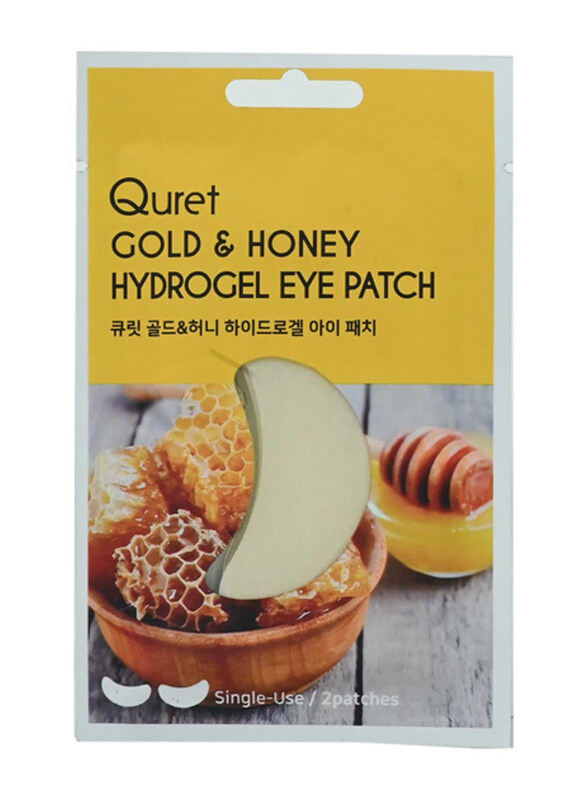 

Quret Gold & Honey Hydrogel Eye Patch Set, 2 Pieces