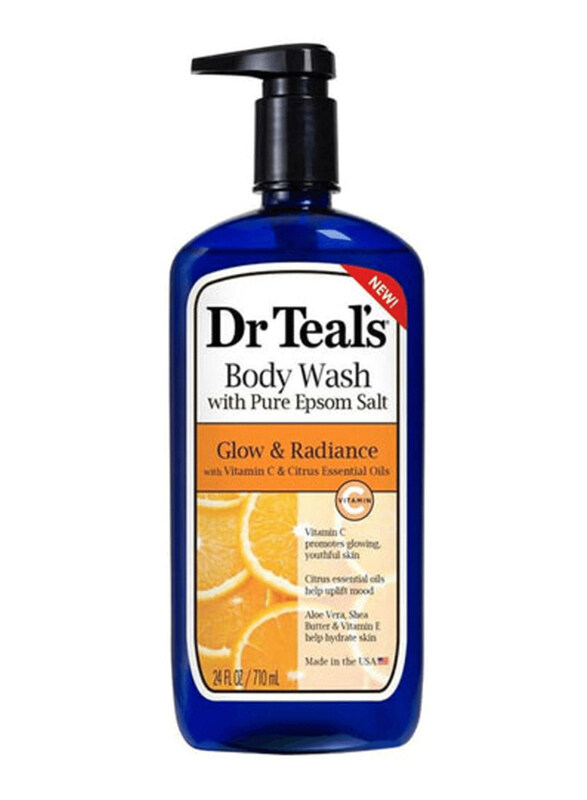 

Dr Teal's Epsom Salt Vitamin C & Citrus Oils Body Wash, 710ml