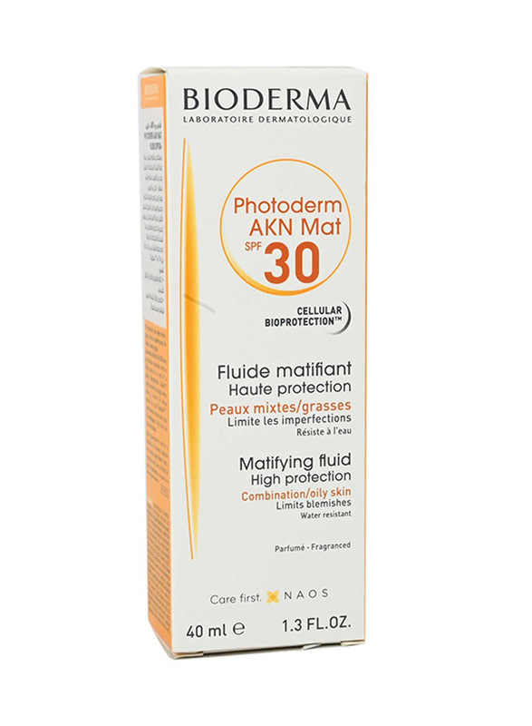 Bioderma Photoderm AKN Mat Matifying Fluid SPF30, 40ml