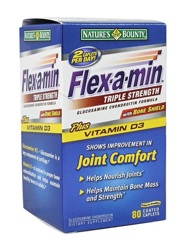 

Nature'S Bounty Flexamin Triple Strength Dietary Supplements, 80 Caplets