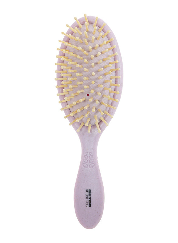 

Beter Natural Fiber Soft Action Detangling Brush, Purple