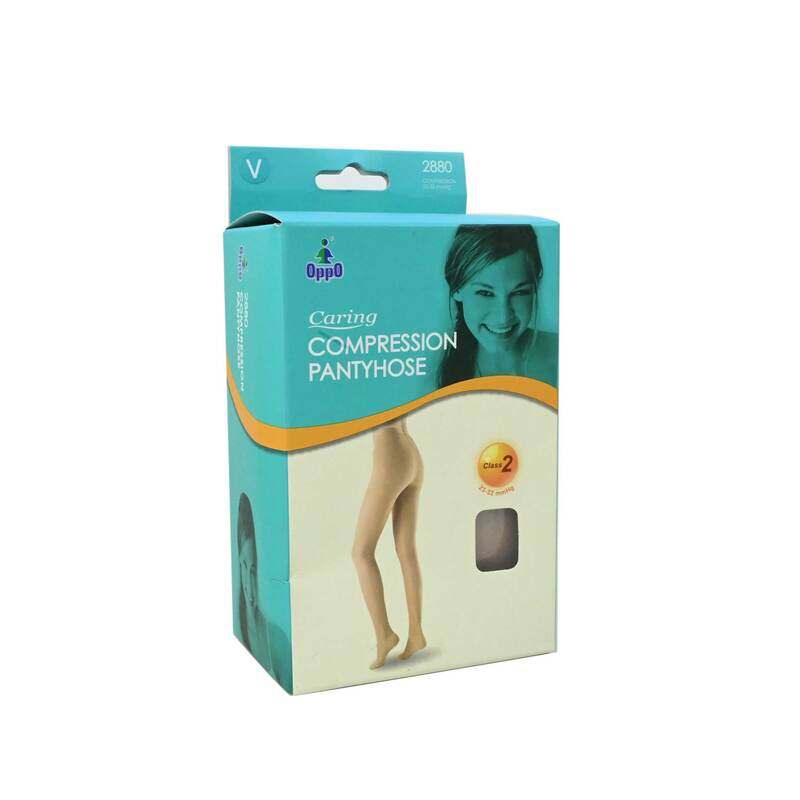 

Oppo 2880 Caring Compression Pantyhose Class 2, Large, Beige