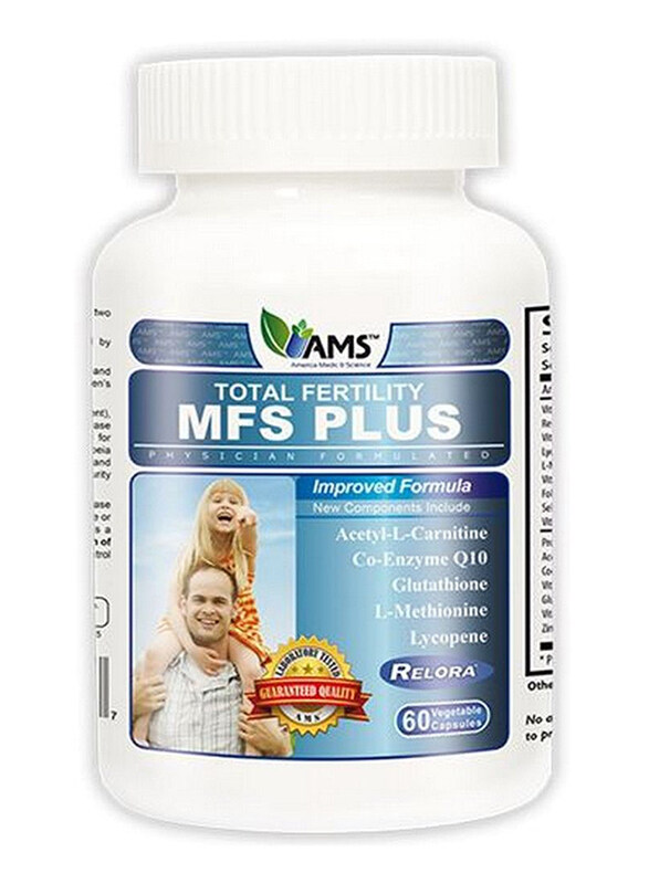 

AMS MFS Plus Fertility Supplements, 60 Vegetable Capsules