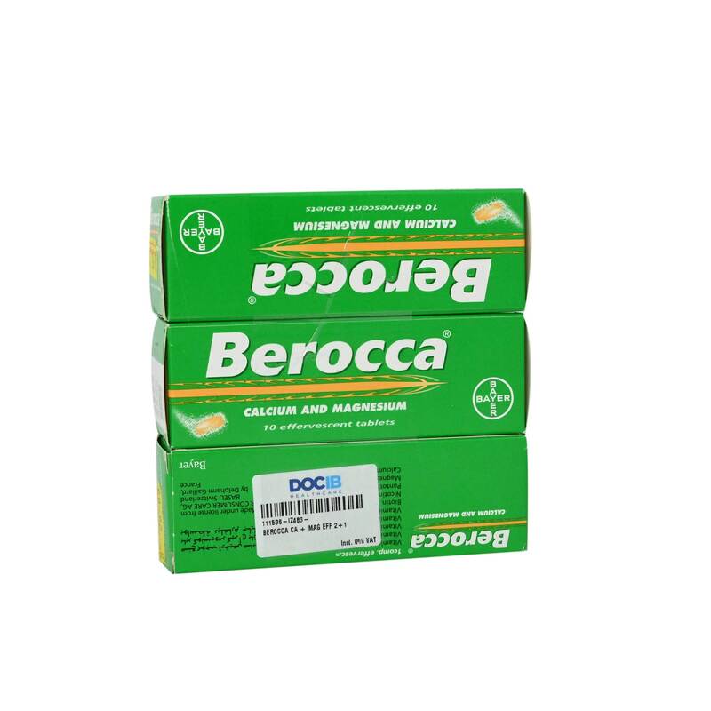 Berocca Calcium And Magnesium Effervescent, 10 Tablets