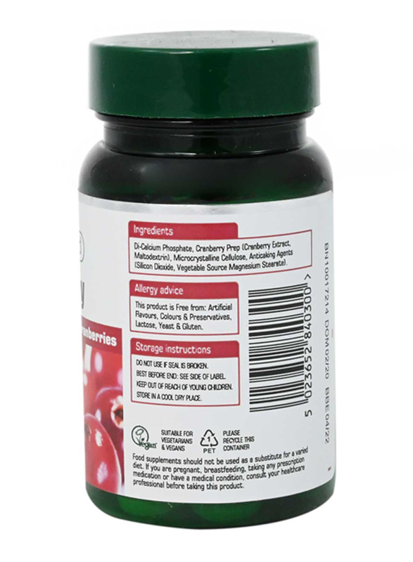 Natures Aid Cranberry Food Supplement, 5000mg, 30 Tablets