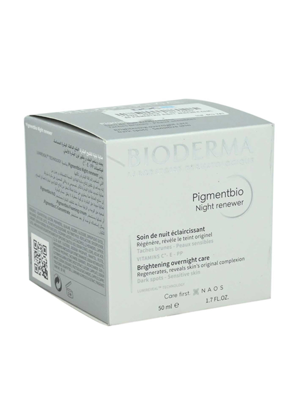 Bioderma Pigment bio Night Renewer Face Cream, 50ml