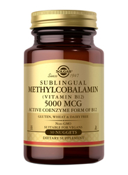 Solgar Sun lingual Methyl cobalamin Vitamin B12 Dietary Supplement, 5000mg, 30 Tablets