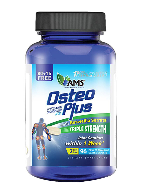

AMS Osteo Plus Dietary Supplements, 96 Capsules