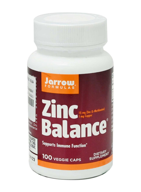 

Jarrow Formula Zinc Balance Dietary Supplement, 100 Capsules