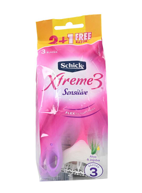 

Schick Xtreme3 Sensitive Women Razor, 3 Pieces