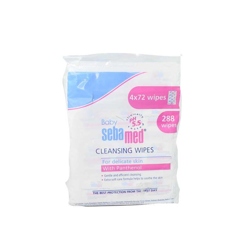 

Sebamed Baby Cleaning Wet Wipes, 288 Pieces