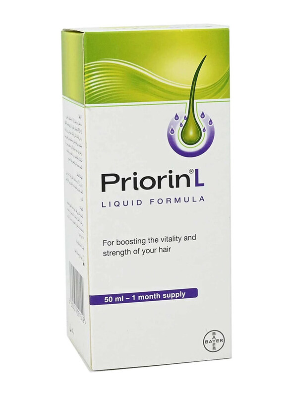 

Priorin Liquid Formula Hair Strengthener for All Hair Types, 50ml