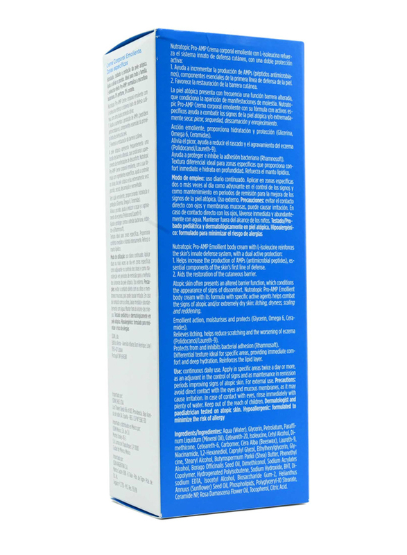 Isdin Nutratopic Pro-Amp Emolient Cream, 200ml