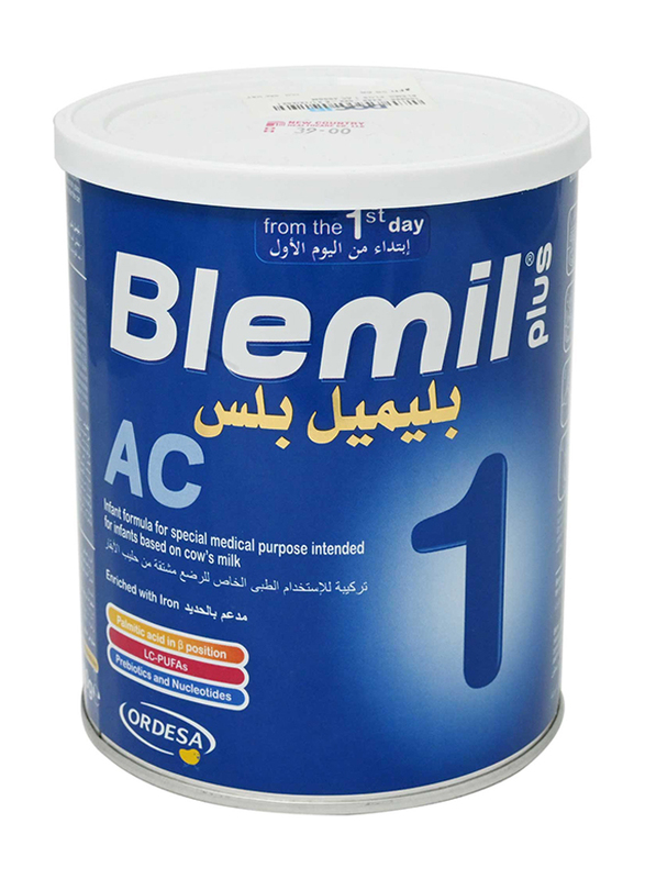 Blemil Plus 1 Ac Milk Formula, 400g