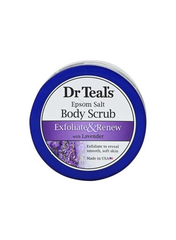 Dr Teal's Lavender Salt Scrub, 454gm