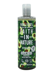 Faith in Nature Avocado Shampoo for All Hair Types, 400ml