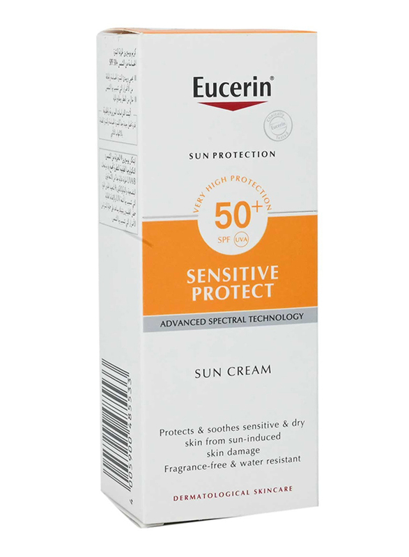 Eucerin SPF 50+ Sun Cream, 50ml