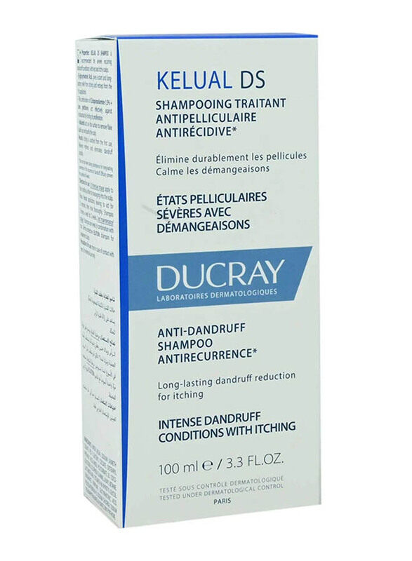 

Ducray Kelual DS Anti Dandruff Shampoo, 100ml