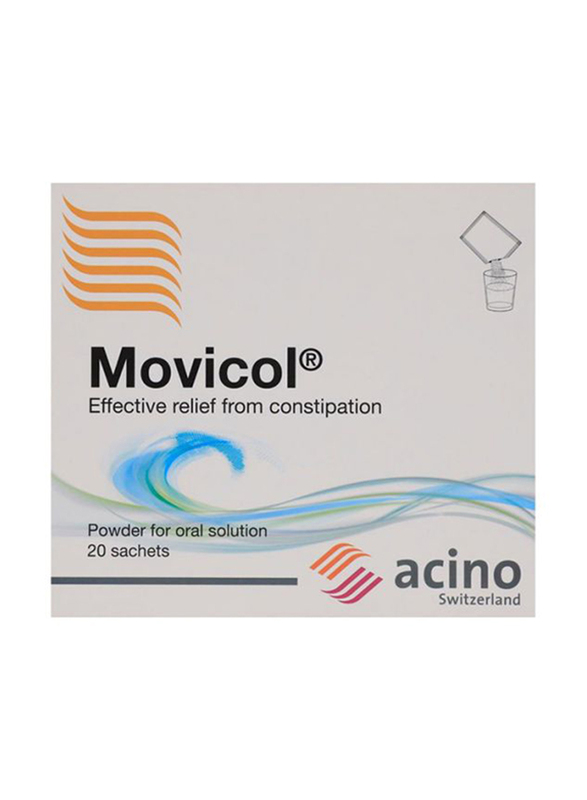 Movicol Effective Relief from Constipation Powder, 20 Sachets