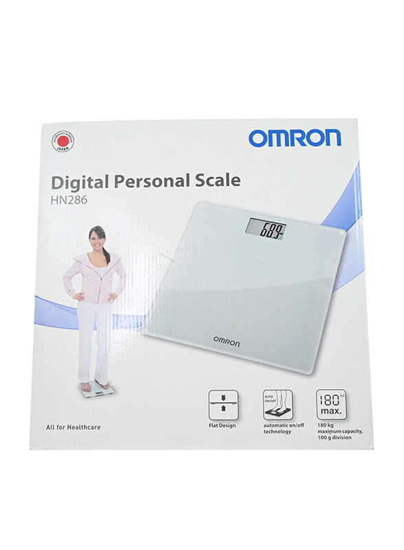 

Omron Digital Personal Weighing Scale, HN286, White