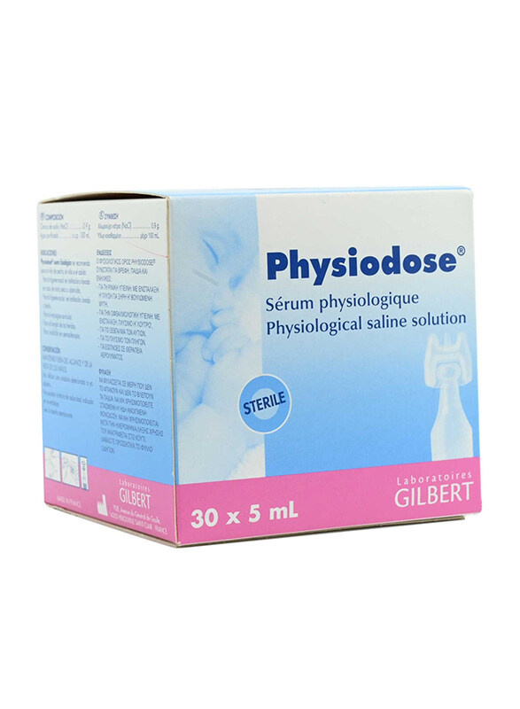

Gilbert Saline Solution, 30 x 5ml