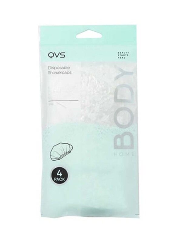 

QVS Shower Disposable Caps, 4 Pieces