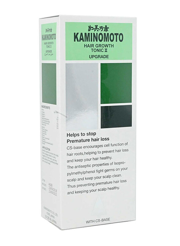 

Kaminomoto Hair Growth Tonic for All Hair Types, 180ml