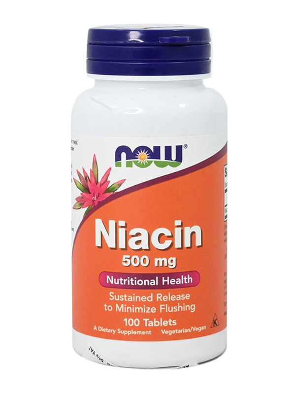 

Now Niacin, 500mg, 100 Tablets