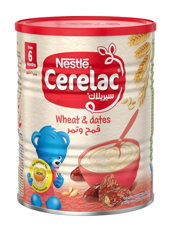 Nestle Wheat & Dates Stage 1 Cerelac, 400g