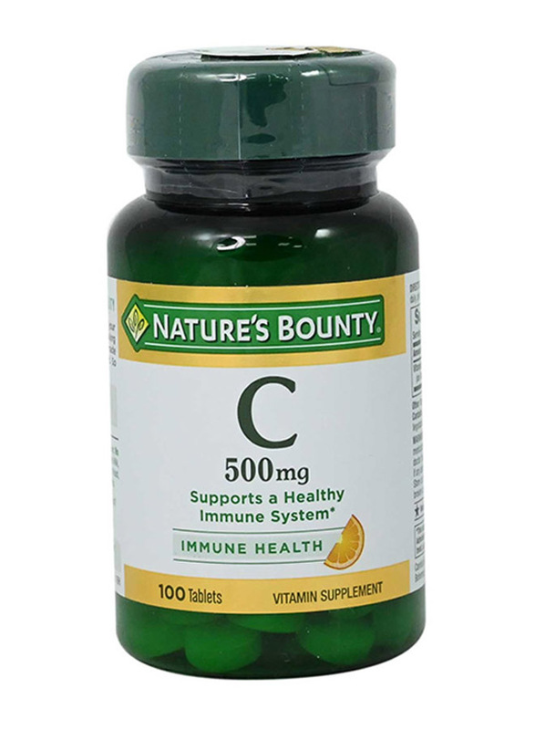 Natures Bounty Vitamin C 500mg Tablets, 100 Tablets