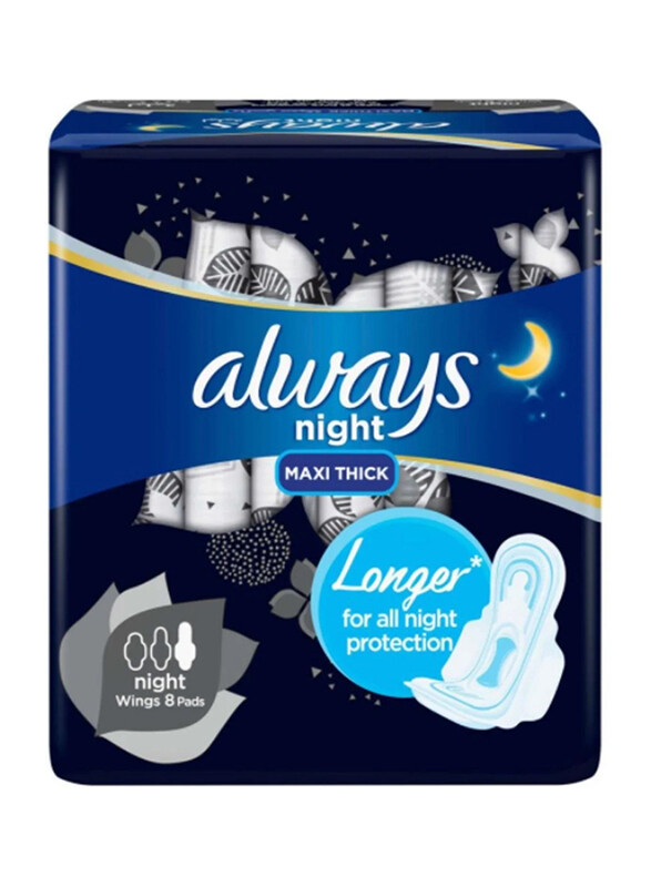 

Always Night Sanitary Pads, 24 Pads