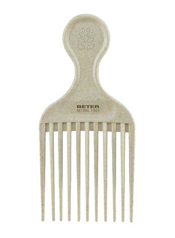 

Beter Natural Fiber Afro Comb, Off White