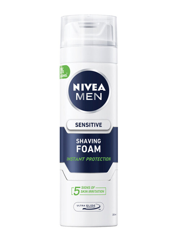 

Nivea Men Sensitive Instant Protection Shaving Foam, 200ml