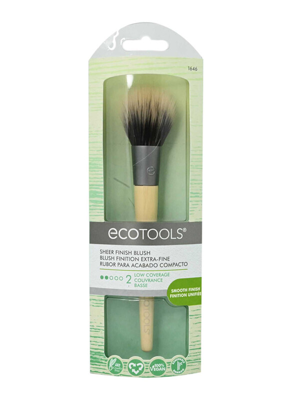 

Ecotools Sheer Finish Blush Brush, Beige/Black