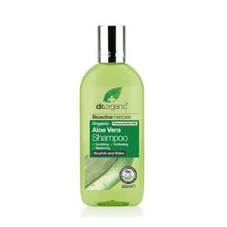 Dr Organic Aloe Shampoo for All Hair Type, 265ml