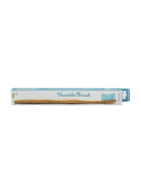 

The Humble Co Humble Adult Toothbrush, Blue, Medium