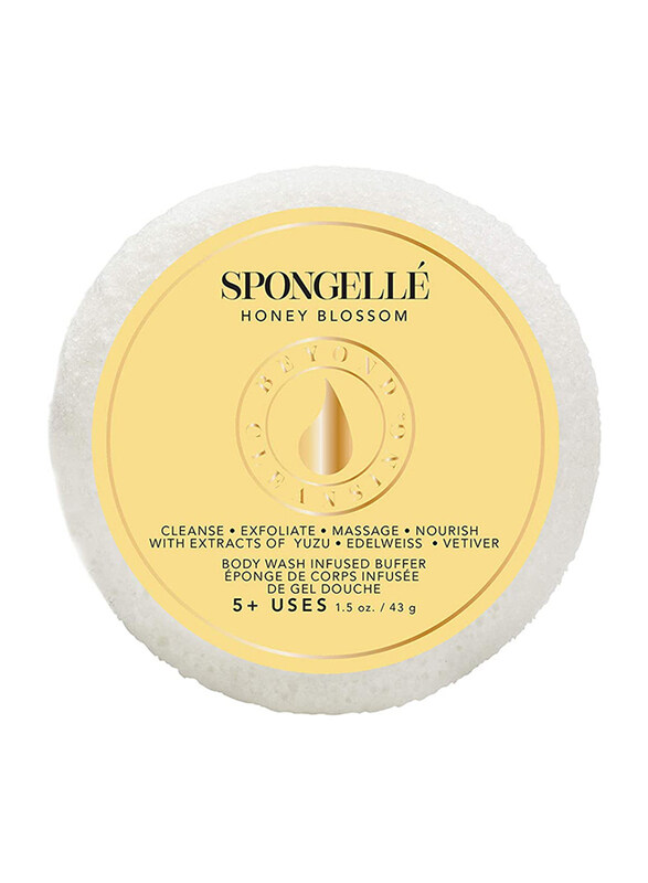 

Spongelle Spongette Honey Blossom 5+ Washes Sponge, 43gm