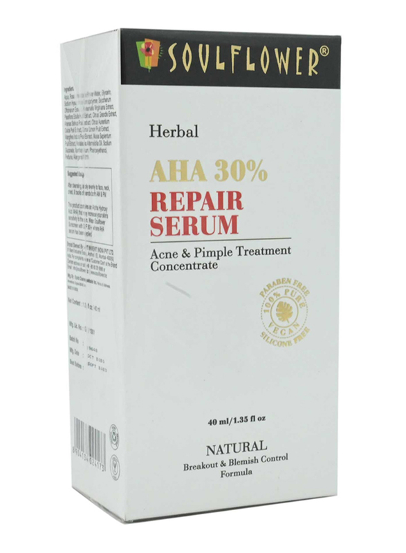 Soulflower Herbal Aha 30% Repair Serum, 40ml