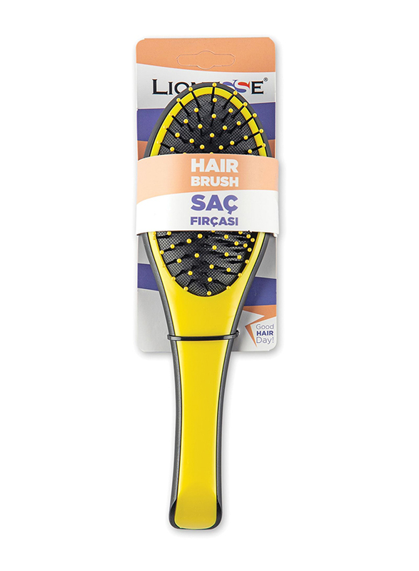 Tarko Lionesse Hair Brush, Yellow/Black