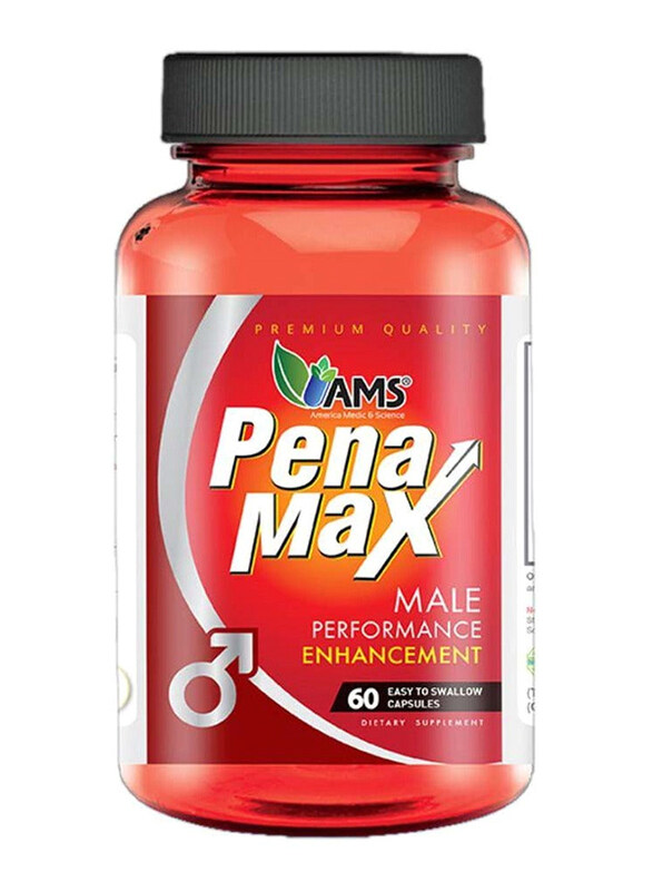 

Ams Penamax Male Performance Enhancement Dietary Supplements, 60 Capsules