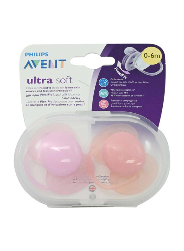 

Avent Ultra Soft Soother, 0-6 Months, Multicolour