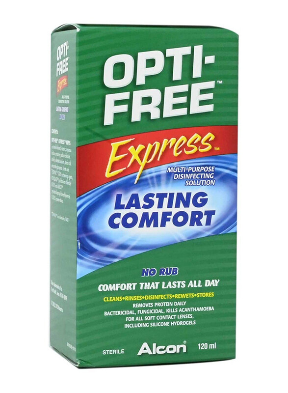 

Opti free Express Lasting Comfort Multipurpose Disinfecting Solution, 355ml