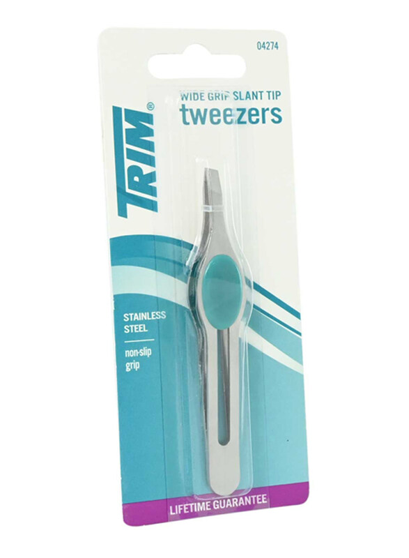 

Trim Professional Stainles Steel Tweezer, Blue/Silver