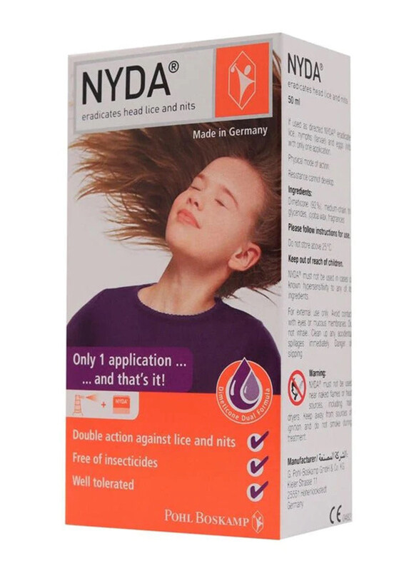 

Nyda Pump Spray For Lice, 50ml