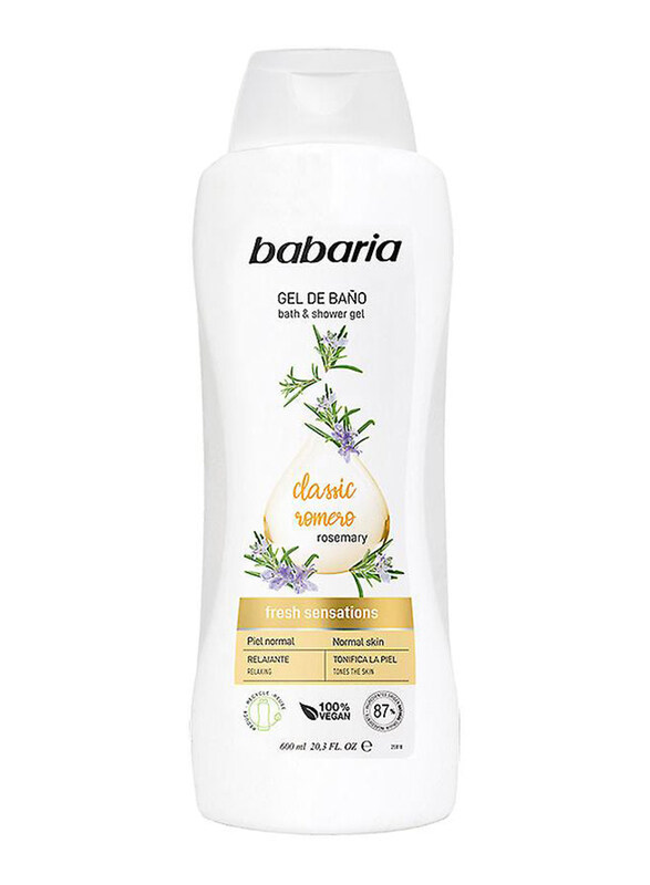 

Babaria Classic Romero Rosemary Bath & Shower Gel, 600ml