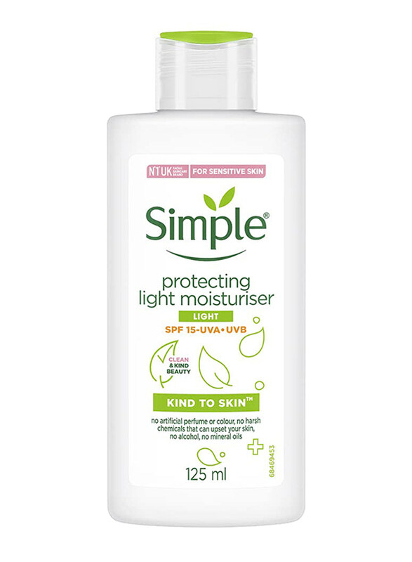 

Simple Protecting SPF 15 UVA UVB Light Moisturizer, 125ml